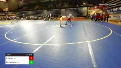 165 lbs Quarterfinal - Grant Stotts, Iowa State vs Michael Caliendo, Unattached-North Dakota State