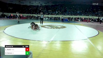 143 lbs Round Of 16 - Lucas Keith, Tonkawa vs Rebel Doiron, Little Axe