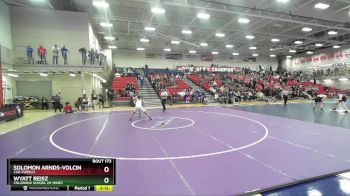 174 lbs 5th Place Match - Solomon Arnds-Volcin, CSU-Pueblo vs Wyatt Reisz, Colorado School Of Mines