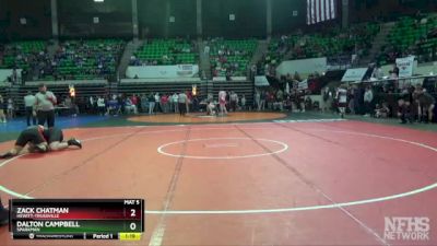 7A 285 lbs Quarterfinal - Zack Chatman, Hewitt-Trussville vs Dalton Campbell, Sparkman