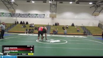 285 lbs 3rd Place Match - Thomas Phillips, Rio Hondo vs Javier Montoya, Palomar