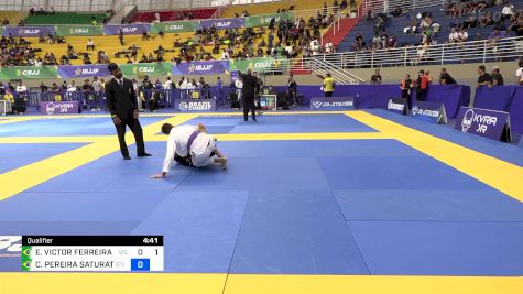 EMERSON VICTOR FERREIRA FEITOSA vs CAIO PEREIRA SATURATO 2024 Brasileiro Jiu-Jitsu IBJJF