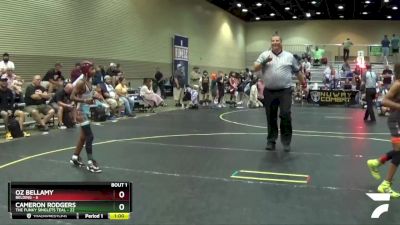 70 lbs Round 1 (6 Team) - Cameron Rodgers, The Funky Singlets Teal vs Oz Bellamy, Belding