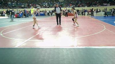 101 lbs Round Of 16 - Zabella Bradshaw, Claremore Wrestling Club vs Lily Lane, Bixby