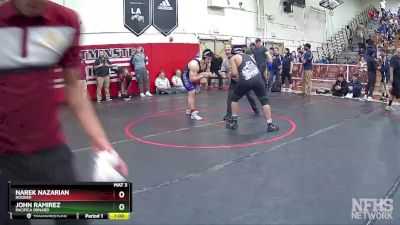 220 lbs Cons. Round 2 - Narek Nazarian, Hoover vs John Ramirez, Pacifica Oxnard