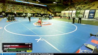 113 Class 4 lbs Cons. Round 2 - Craig Omozeje, Staley vs Antonio Martinez, Fort Osage