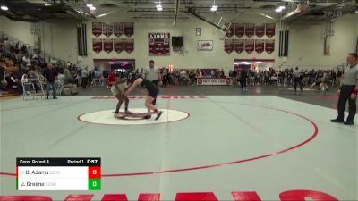 127 lbs Cons. Round 4 - Olivia Adams, Deep Creek vs Journey Greene, Oscar Smith