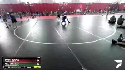 113 lbs Placement Matches (16 Team) - Kiko Velazco, Waukee Warriors vs Jaxon Bogacz, Lena/Bonduel