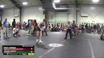 113 lbs Finals (8 Team) - Ricky Springs, Palmetto State Wrestling Academy Gold vs Mason Moody, Compound