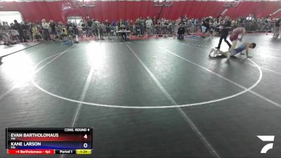 160 lbs Cons. Round 4 - Evan Bartholomaus, MN vs Kane Larson, MN