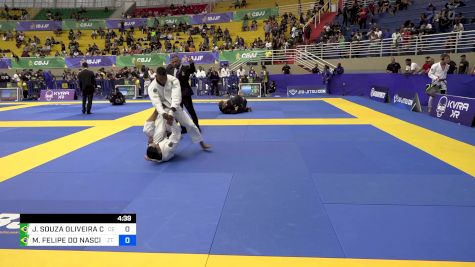 JÚLLIO SOUZA OLIVEIRA CELESTINO vs MAYCON FELIPE DO NASCIMENTO 2024 Brasileiro Jiu-Jitsu IBJJF