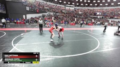 135 lbs Cons. Round 2 - Brennan Smith, Askren Wrestling Academy vs Max Wittman, Brillion