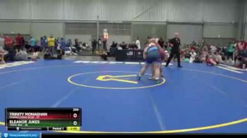 200 lbs Round 2 (8 Team) - Trinity Monaghan, Pennsylvania Blue vs Eleanor Jukes, Texas Red