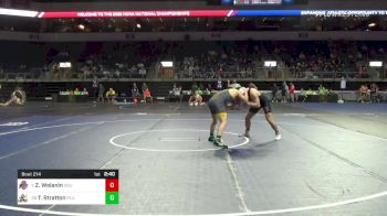 174 lbs Round Of 32 - Zachary Wolanin, Ohio State WC vs Tyler Stratton, Pacific Lutheran