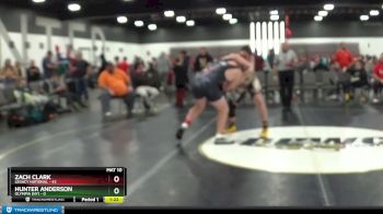 209 lbs Placement Matches (8 Team) - Hunter Anderson, Olympia (NY) vs Zach Clark, Legacy National
