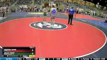 115 lbs Round 2 (4 Team) - Ashton Lewis, Mazama vs Brody Ruby, North Marion