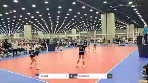 Impact vs Explosive - 2022 JVA World Challenge presented by Nike - Expo Only