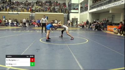 149 lbs Round Of 32 - Kaleb Burgess, Buffalo vs Skyler King, Unrostered