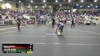 126 lbs Cons. Round 3 - Noah Cooper, Saint Mary`s vs Michael Banks, Our Lady Of Mt. Carmel