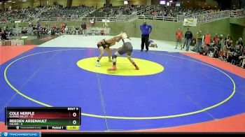 140 lbs Finals (8 Team) - Reeden Arsenault, Culver vs Cole Nerple, Illinois Valley