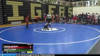 145 lbs Semis & 1st Wb (8 Team) - Thomas Johnson, Charlton County vs Timothy Frank, Screven County