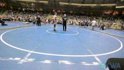 140 lbs Round Of 16 - Caleb Macias, Lions Wrestling Academy vs Neely Ward, Blackwell Wrestling Club