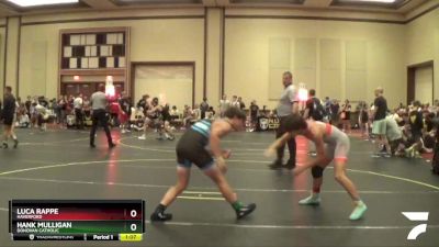 125 lbs Cons. Round 3 - Hank Mulligan, Donovan Catholic vs Luca Rappe, Haverford