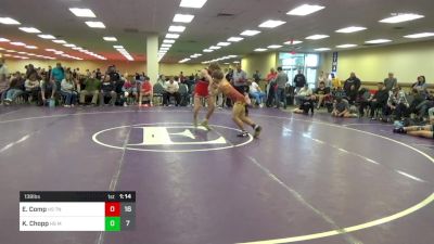 138 lbs Rr Rnd 4 - Easton Comp, Team Nauman Red HS vs Kase Chopp, Mat Factory HS