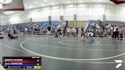 74 lbs Semifinal - Haedyn Cochran, IN vs Isaac Showalter, IL