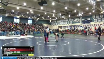 106 lbs Semifinal - Annabella Conner, Murrieta Mesa vs Leia Jaurigue, Chaparral