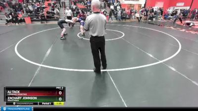 165 lbs Cons. Round 4 - Zachary Johnson, WAUCONDA vs AJ Tack, Lombard (MONTINI)