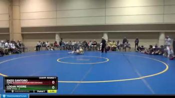 155 lbs Round 1 (16 Team) - Enzo Santoro, Doral Academy/Maximum Performance vs Logan Moore, Kame Style