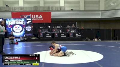 77 lbs Quarterfinal - Miro Parr-Coffin, Inland Northwest Wrestling Training Center vs Lincoln Schulz, MN Elite Wrestling Club