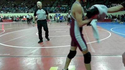 92 lbs Consi Of 16 #2 - Taizen Hernandez, Lions Wrestling Academy vs Cason Wolf, Morrison Takedown Club