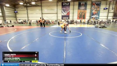 110 lbs Rd# 9- 2:15pm Saturday Final Pool - Hawk Smith, Scorpions vs Steven Faubion, NCWAY National Team