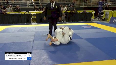 BRENT MICHAEL THORLTON vs JOHN LAWRENCE HOWELL 2024 Pan Jiu Jitsu IBJJF Championship