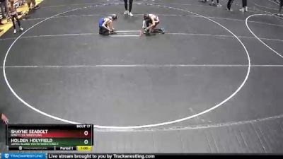 61 lbs Quarterfinal - Holden Holyfield, James Island Youth Wrestling C vs Shayne Seabolt, Ninety Six Wrestling