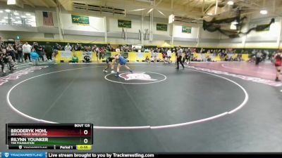 110 lbs Cons. Round 2 - Rilynn Younker, The Foundation vs Broderyk Mohl, Beulah Miner Wrestling