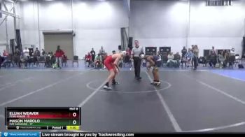 140 lbs Round 6 (8 Team) - Mason Marolo, Mat Assassins vs Elijah Weaver, Penn Manor