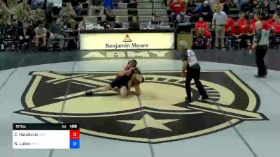 157 lbs Nate Lukez, Army vs Cole Handlovic, Cornell