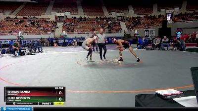 D2-150 lbs Quarterfinal - Shawn Bamba, Ironwood vs Luke Roberts, Campo Verde