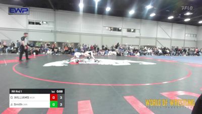 85 lbs Rr Rnd 1 - OWEN WILLIAMS, West Coast Riders 14U vs Jackson Smith, LWA 14u