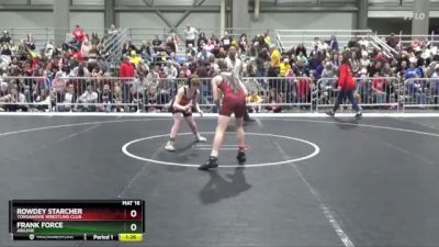 95 lbs Champ. Round 1 - Frank Force, Abilene vs Rowdey Starcher, Tonganoxie Wrestling Club