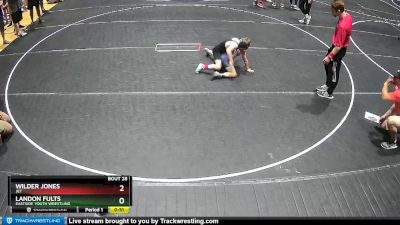 64 lbs Semifinal - Landon Fults, Eastside Youth Wrestling vs Wilder Jones, JET