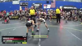 60 lbs Round 1 (6 Team) - Jett Brenner, Steel Valley Psychos vs Brennan Finley, Missouri Gold