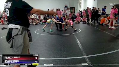 64 lbs Finals (8 Team) - Paulette Perez, RaZor GWC vs Kaylie O`Steen, Cordoba Trained