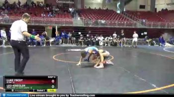 113 lbs Round 2 (8 Team) - Luke Frost, Blair vs Leo Kriegler, Papillion-La Vista South