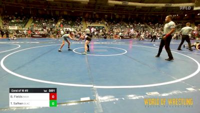 88 lbs Consi Of 16 #2 - Bentley Fields, Backyard Brawlers Midwest vs Trace Safken, Black Fox Academy