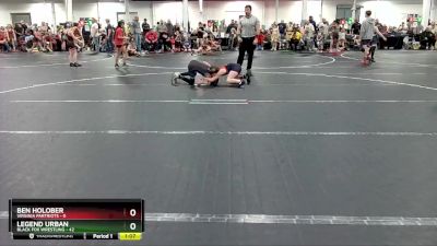 84 lbs Round 2 (8 Team) - Legend Urban, Black Fox Wrestling vs Ben Holober, Virginia Partriots