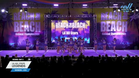 LA All Stars - Legends [2024 L3 - U18 Day 2] 2024 ACDA Reach the Beach Cheer Grand Nationals